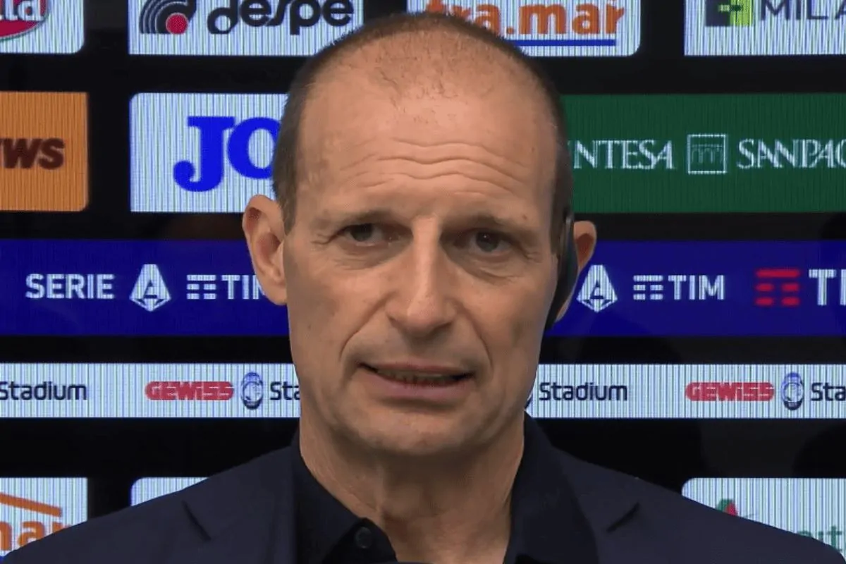 Allegri: “Vittoria importante contro l’Atalanta”, poi la risposta sui cori a Vlahovic