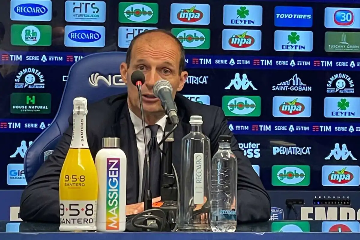 Allegri in conferenza: “Da quattro mesi viviamo situazione inaccettabile”
