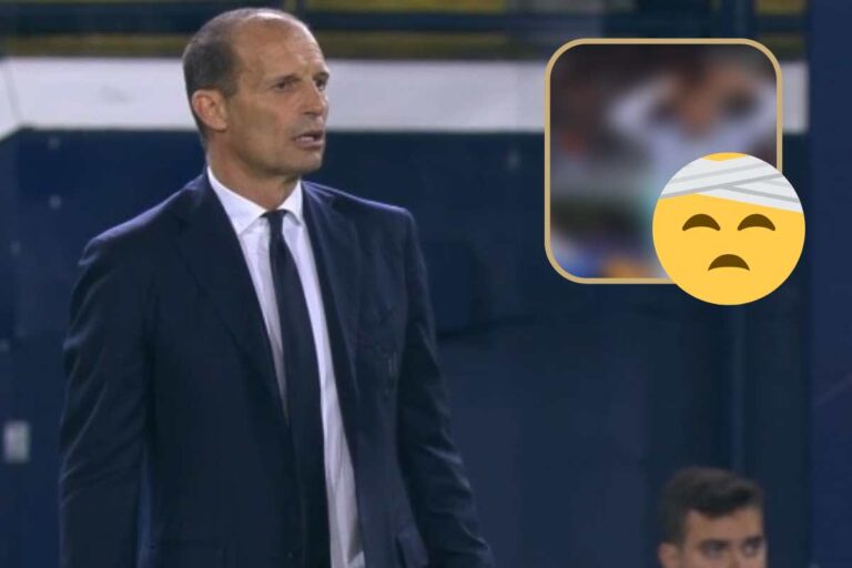 Infortunio per un giocatore della Juventus