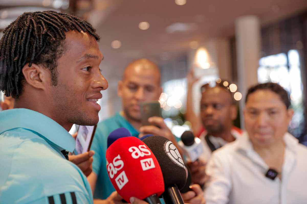 Cuadrado intervistato