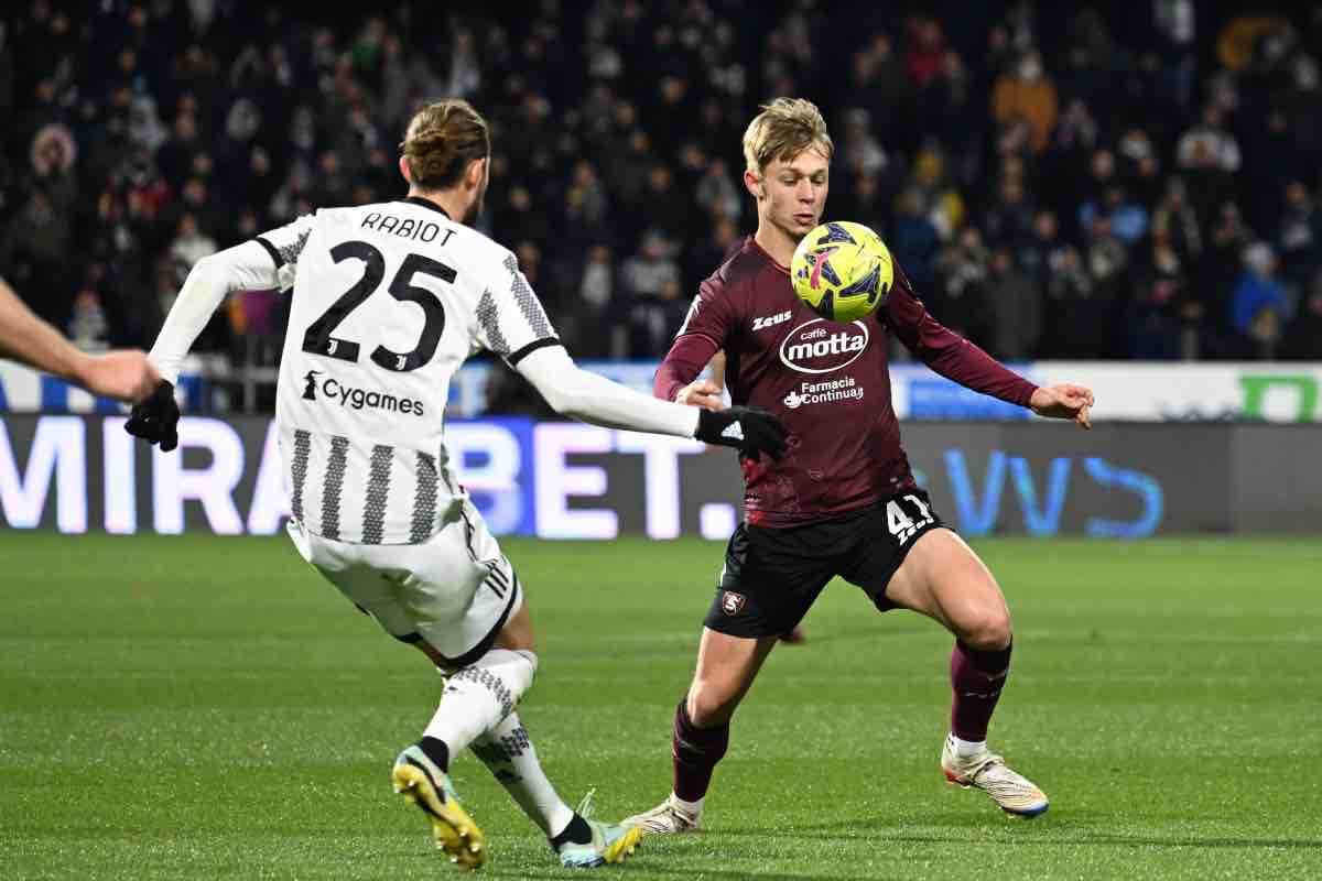 Nicolussi Caviglia e l'incontro fra Juventus e Salernitana per il suo futuro