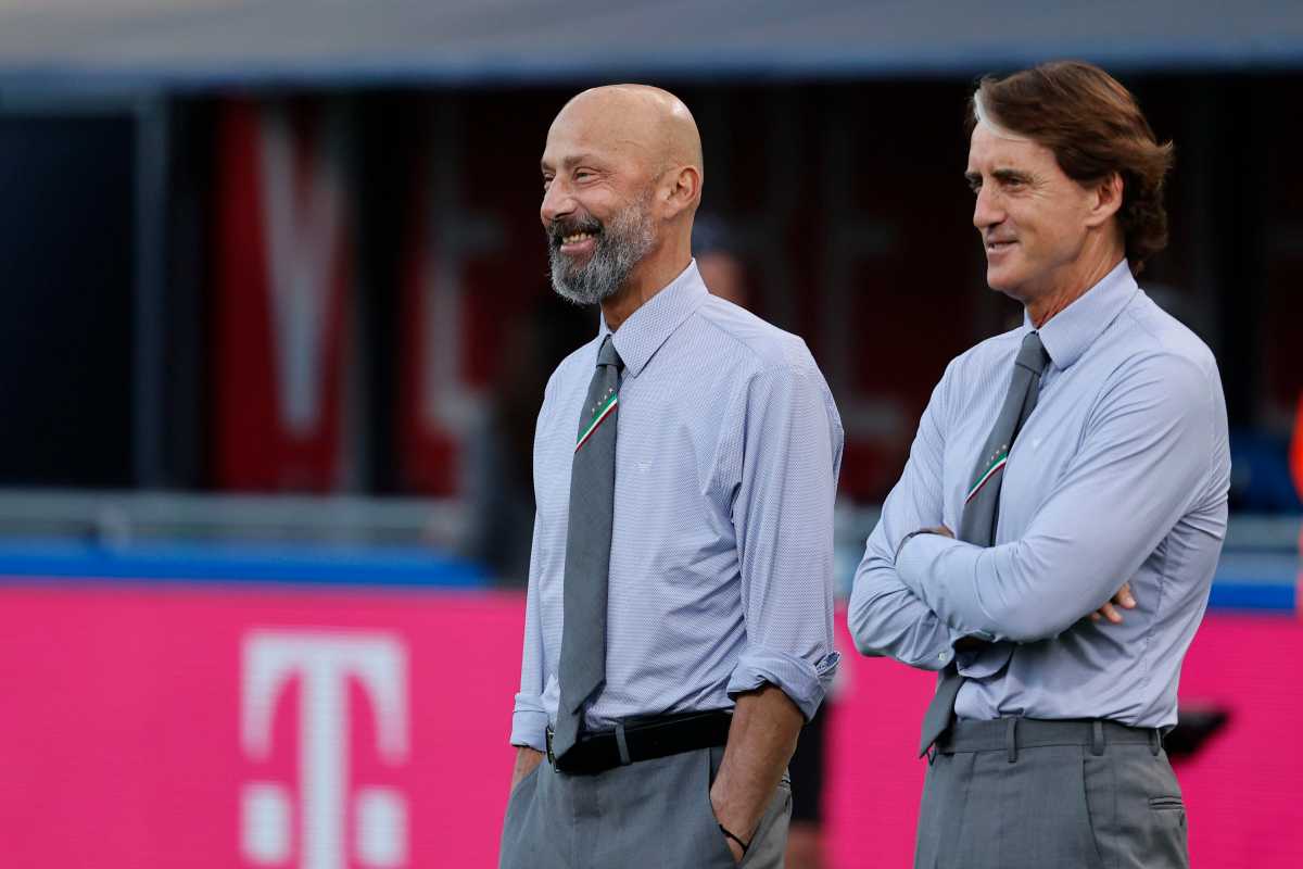 Mancini ricorda Vialli, omaggio da brividi