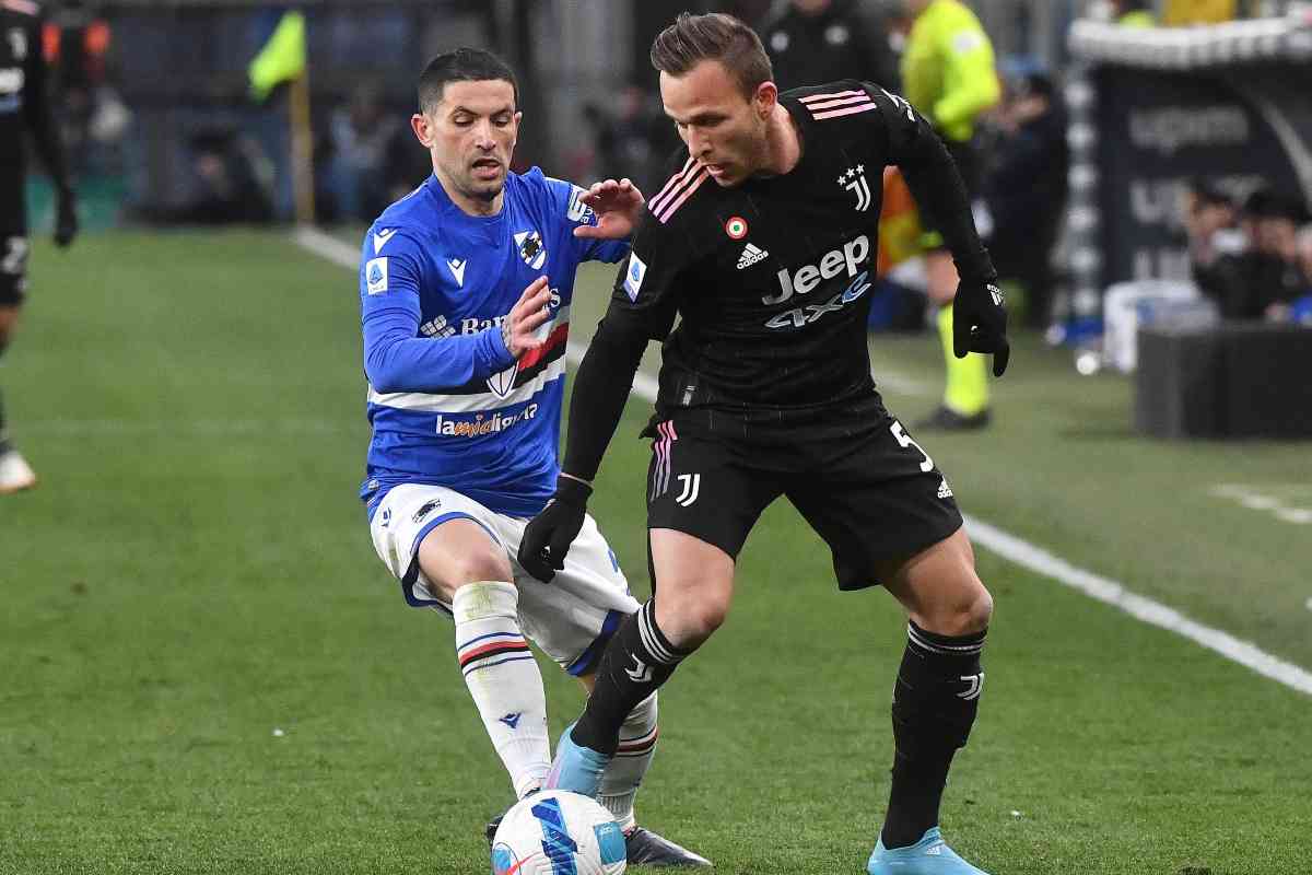 La parabola di Arthur alla Juve lo fa diventare un esubero. De Zerbi lo vuole al Brighton