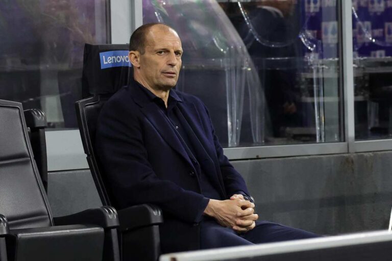 Allegri in panchina