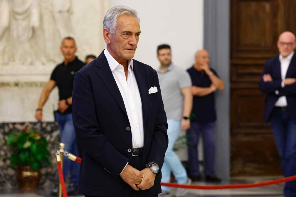 Gravina e le parole sulla possibile esclusione della Juventus dalle competizioni europee