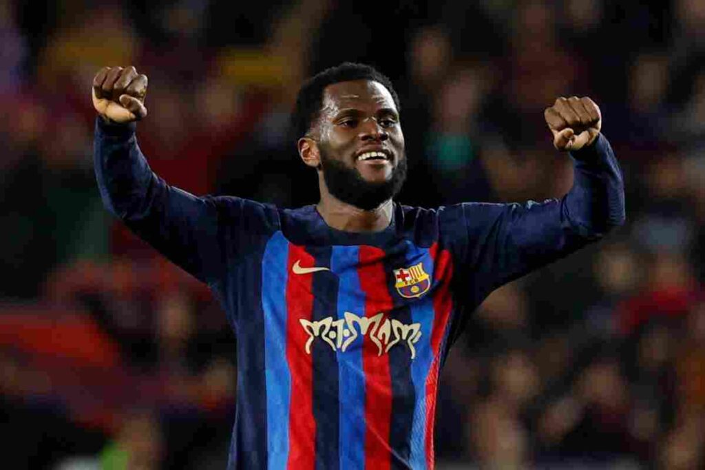 Kessie con il Barcellona