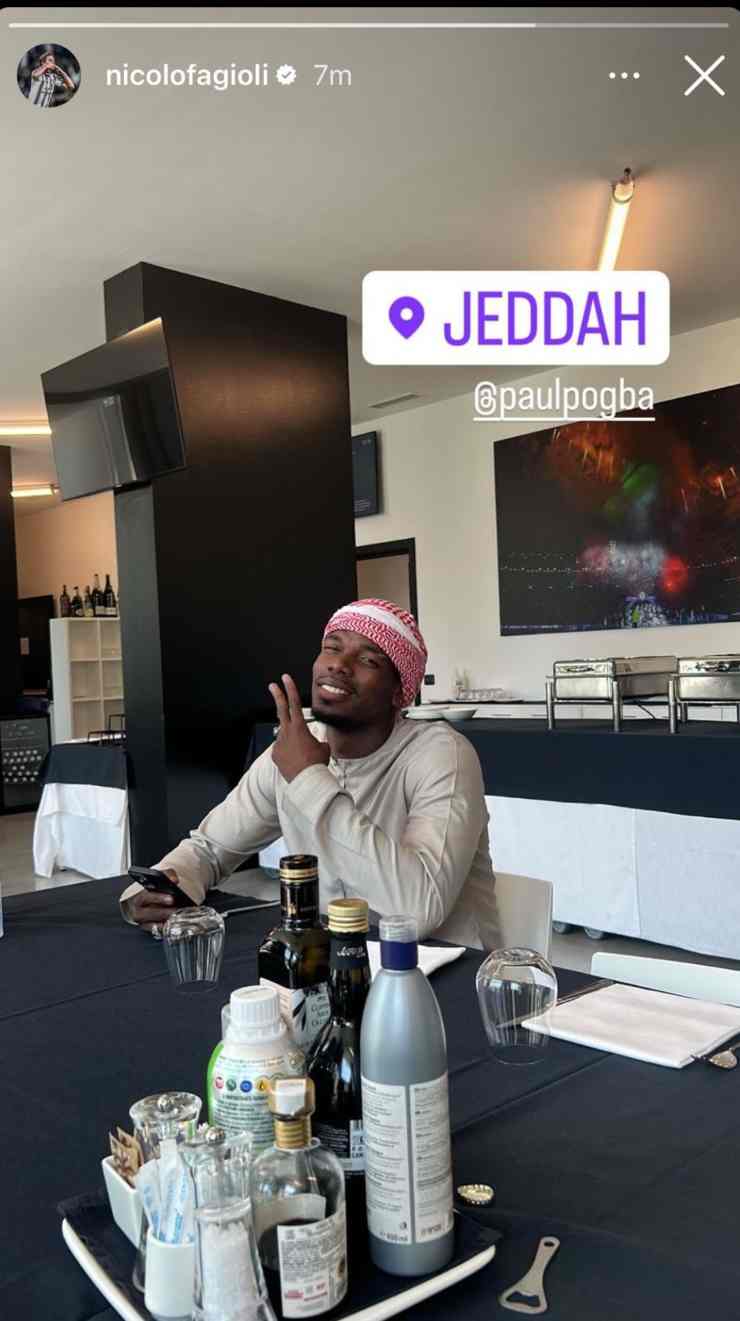 Pogba a Jeddah