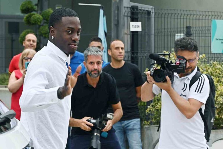 Le prime parole di Weah da nuovo giocatore della Juventus