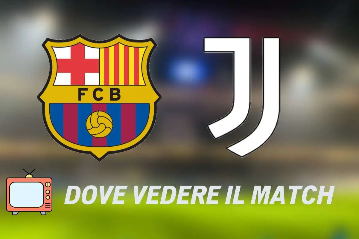 Dove vedere Barcellona-Juventus in tv e streaming