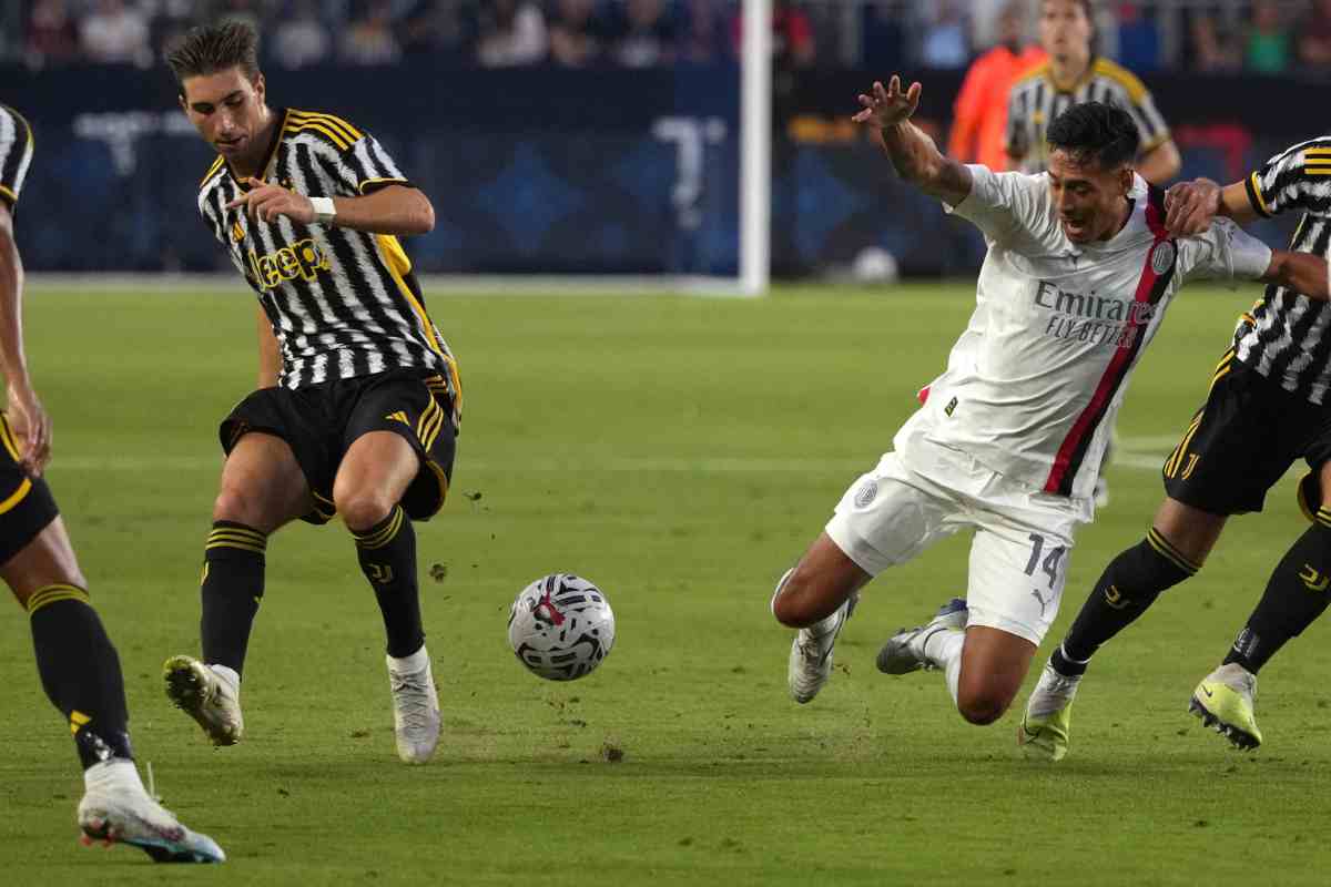 Juventus e Milan trattano uno scambio