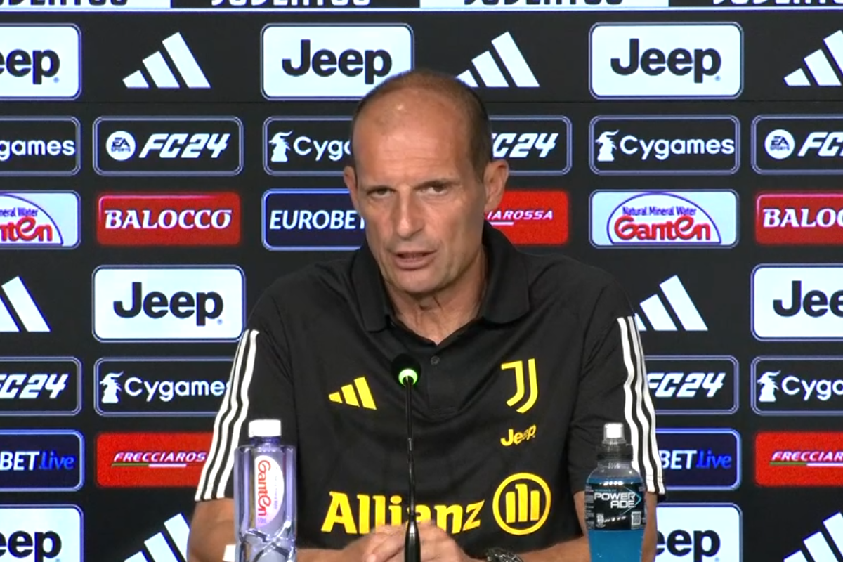 Juventus-Bologna Allegri in conferenza