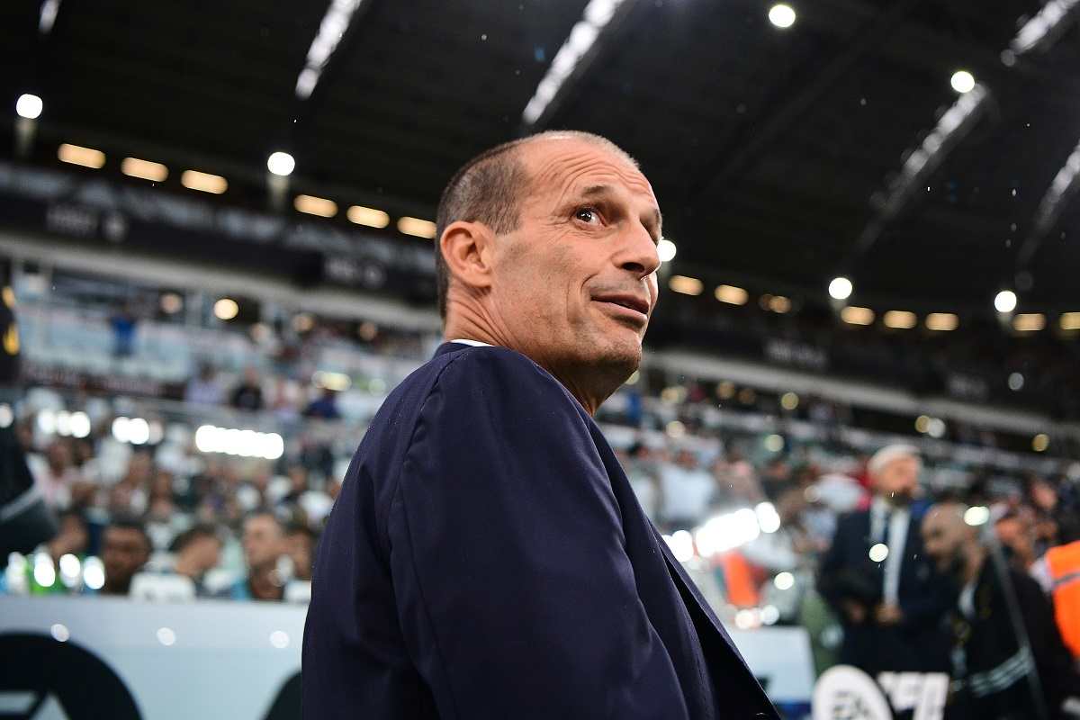 Massimiliano Allegri arrabbiato dopo Juventus-Bologna