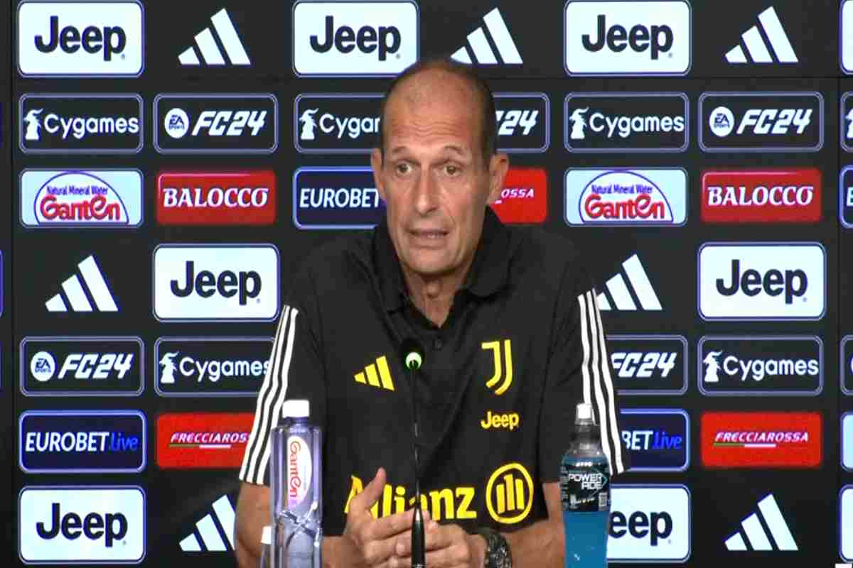 Allegri conferenza stampa