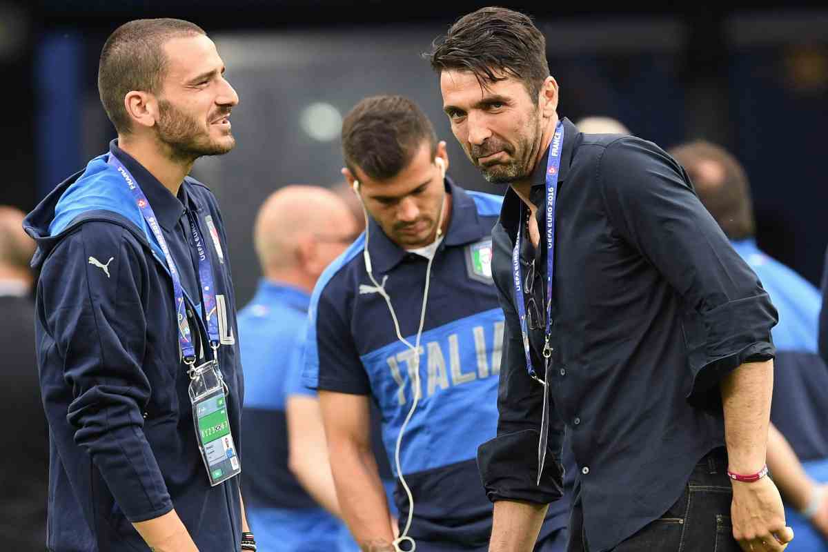 Bonucci e Buffon, compagni di mille avventure