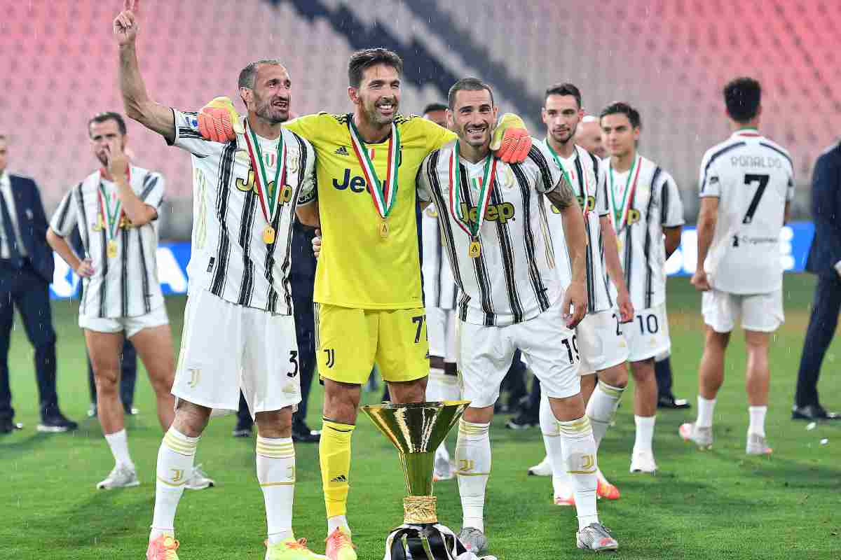 Bonucci da brividi sull'addio di Buffon