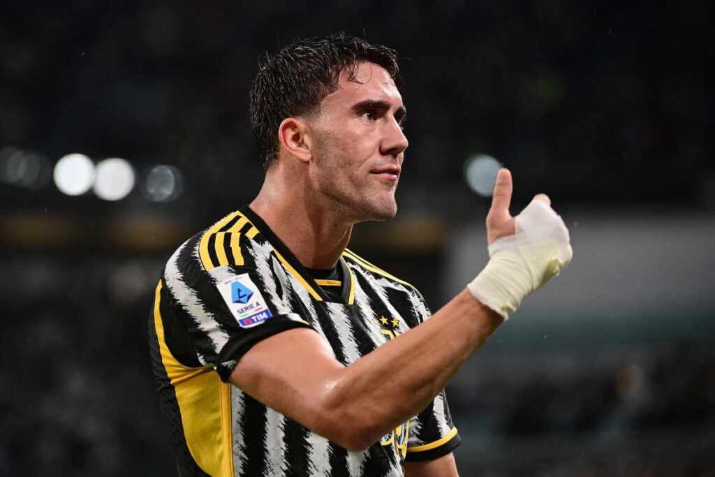 Juve-Bologna, ressa in Curva: gesto eclatante di Vlahovic