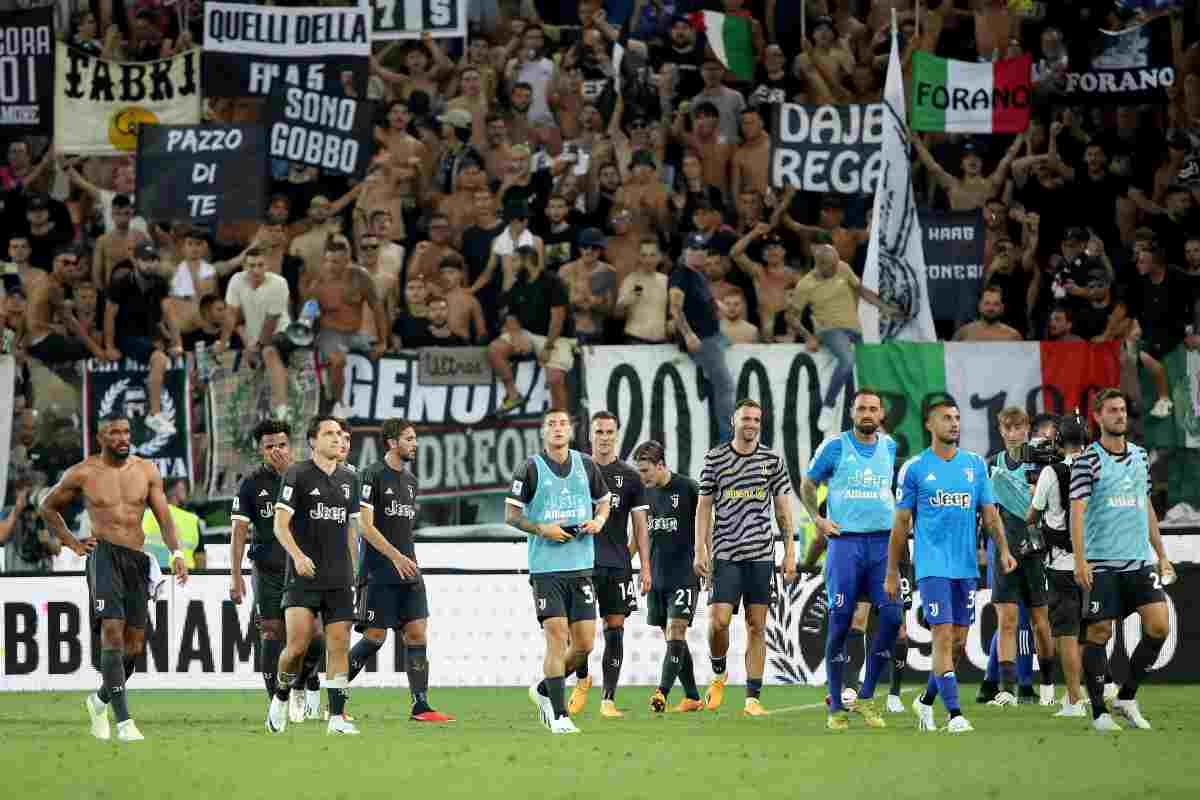 Juventus: prima partita contro l'Udinese