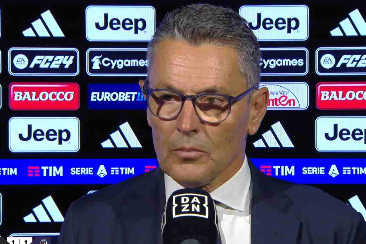 Juve, malore per Allegri