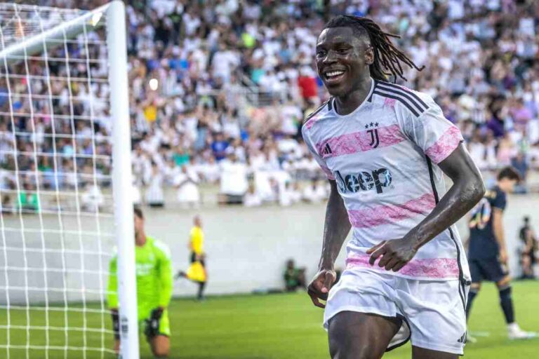 Juventus: il Milan interessato a Kean