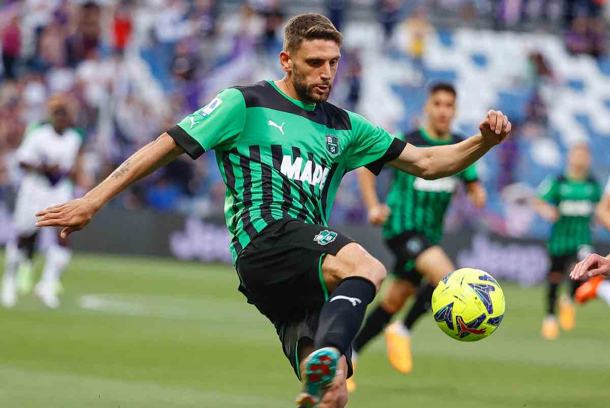 Domenico Berardi in campo