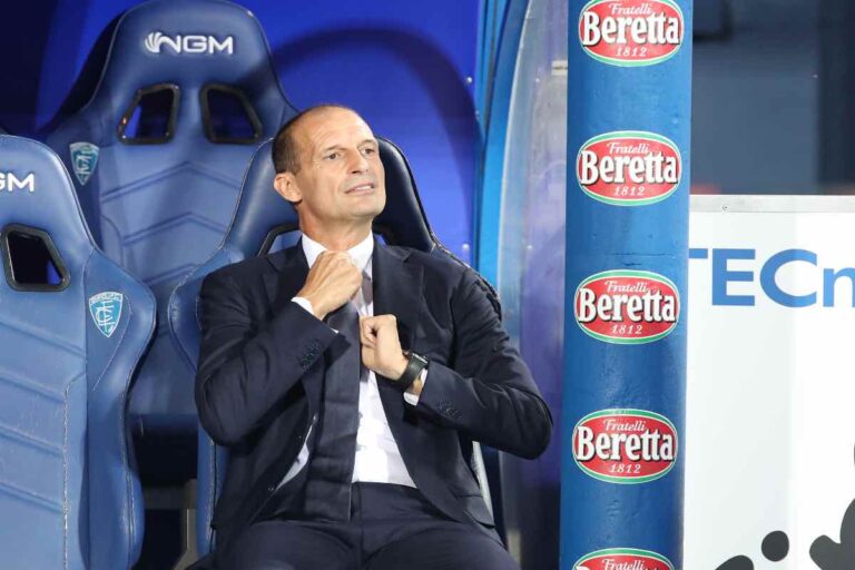 Allegri in panchina