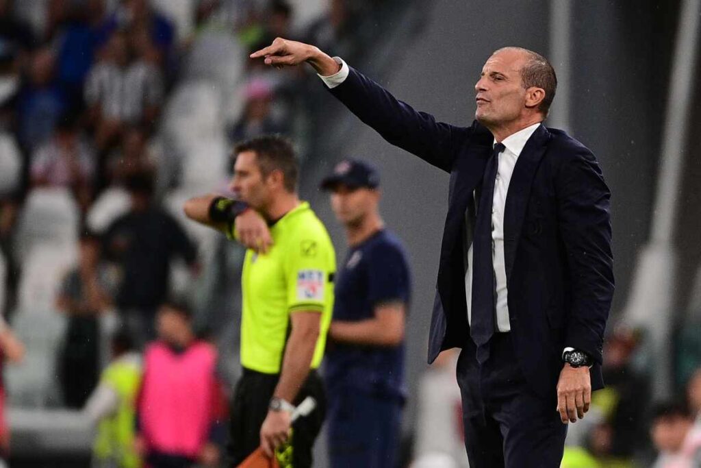 La decisione di Allegri fa discutere