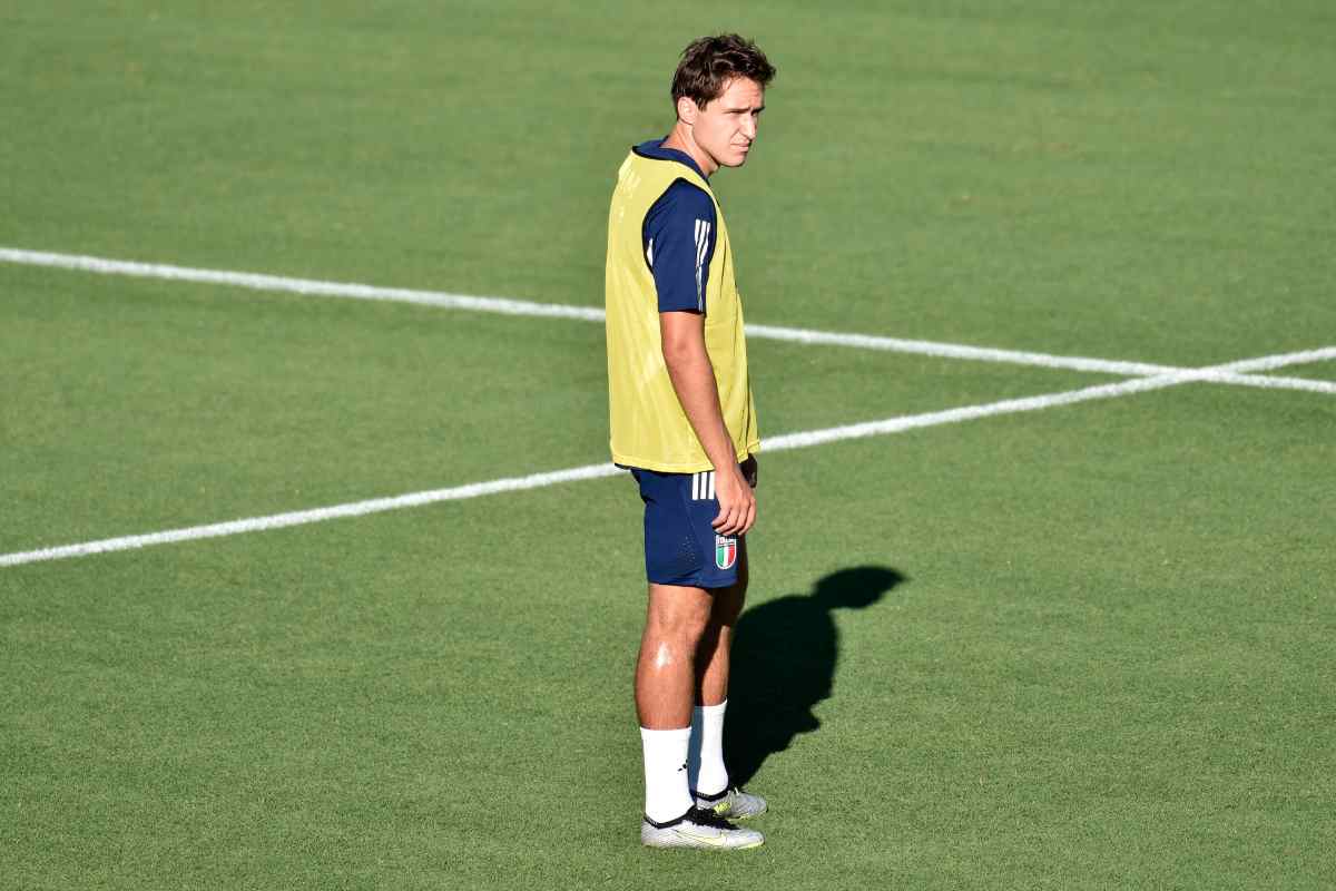 chiesa allenamento nazionale