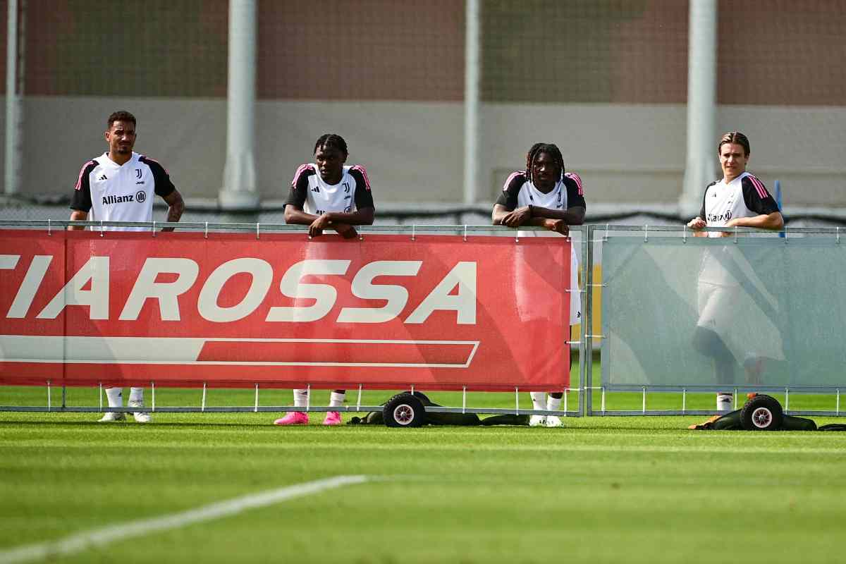 Juve-Lazio: la decisione di Allegri