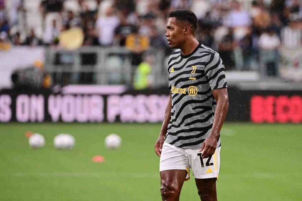 Alex Sandro infortunio comunicato