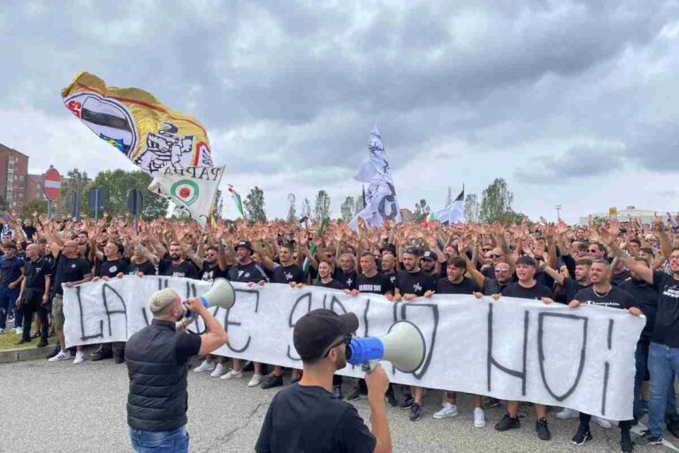 Curva Sud assente