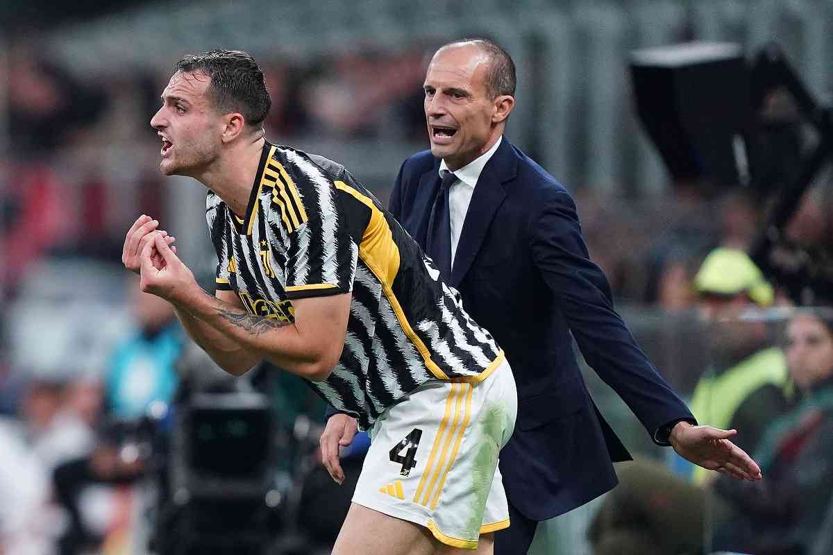 Milan-Juventus, Allegri non si trattiene: reazione furiosa