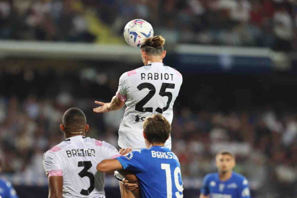 Attenzione Allegri, Rabiot rischia di saltare un big match: il motivo