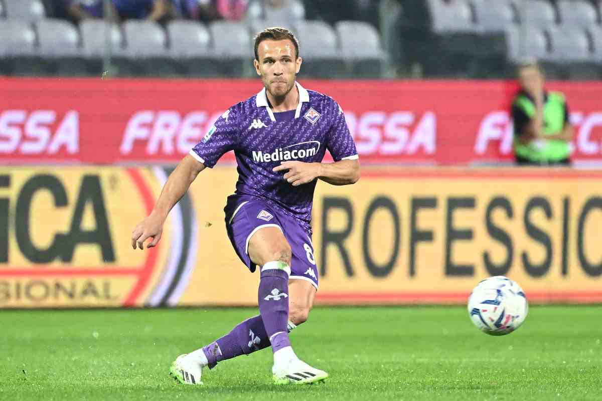 Fiorentina-Juve, sfida anche sul mercato per Arthur