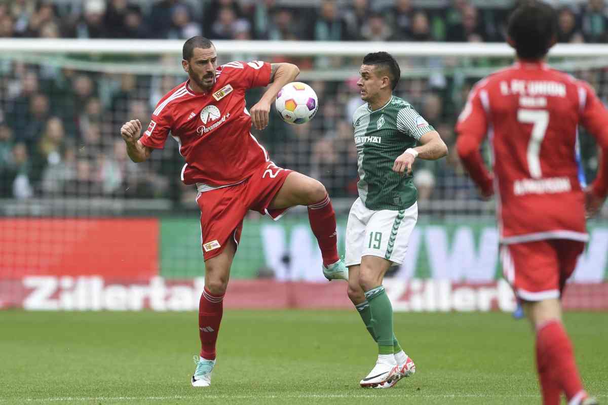 I tifosi del Napoli deridono Bonucci