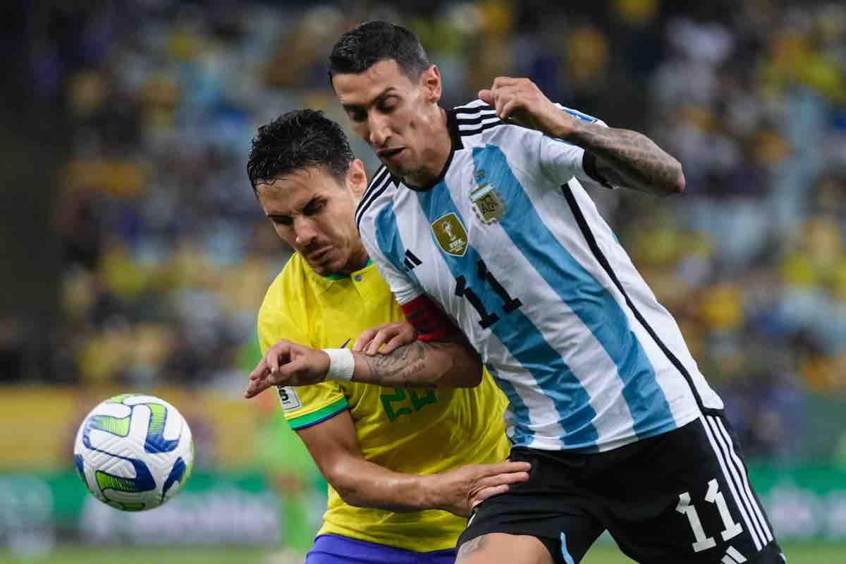 Bruttissimo gesto dell'ex Juve Di Maria