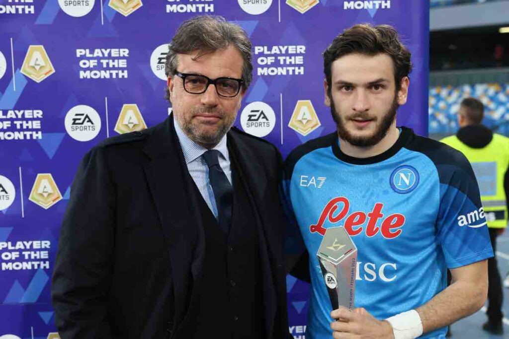 Giuntoli prova il colpo alla Kvaratskhelia