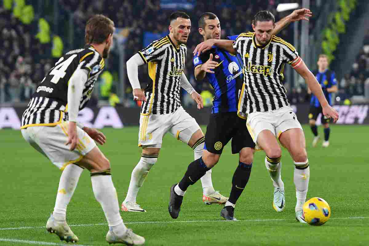 Juve-Inter, l'episodio dubbio sul gol pareggio dei nerazzurri
