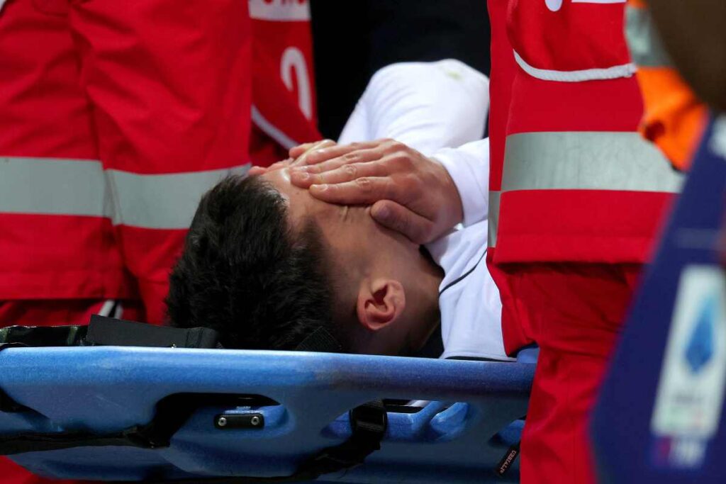 Lesione al legamento, si ferma il giocatore