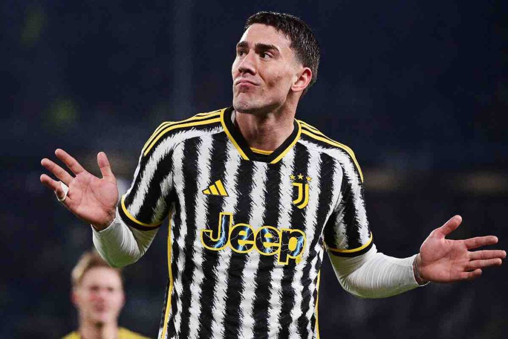 Esultanza polemica di Vlahovic