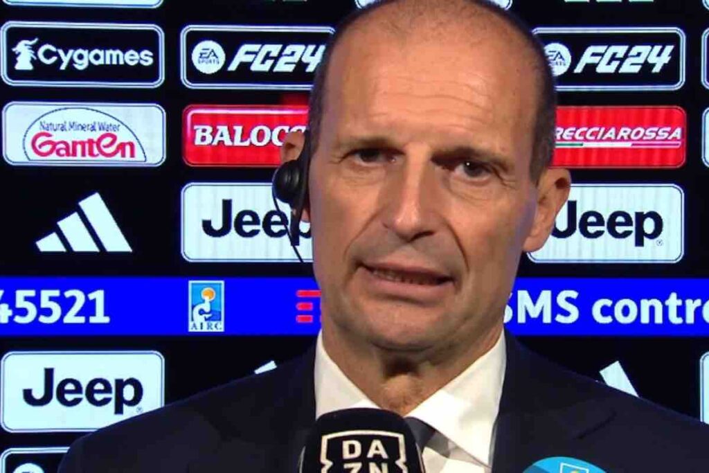 Intervista di Allegri post Juve Cagliari