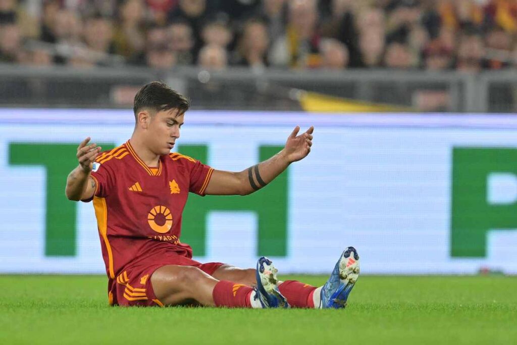 roma, futuro dybala in bilico