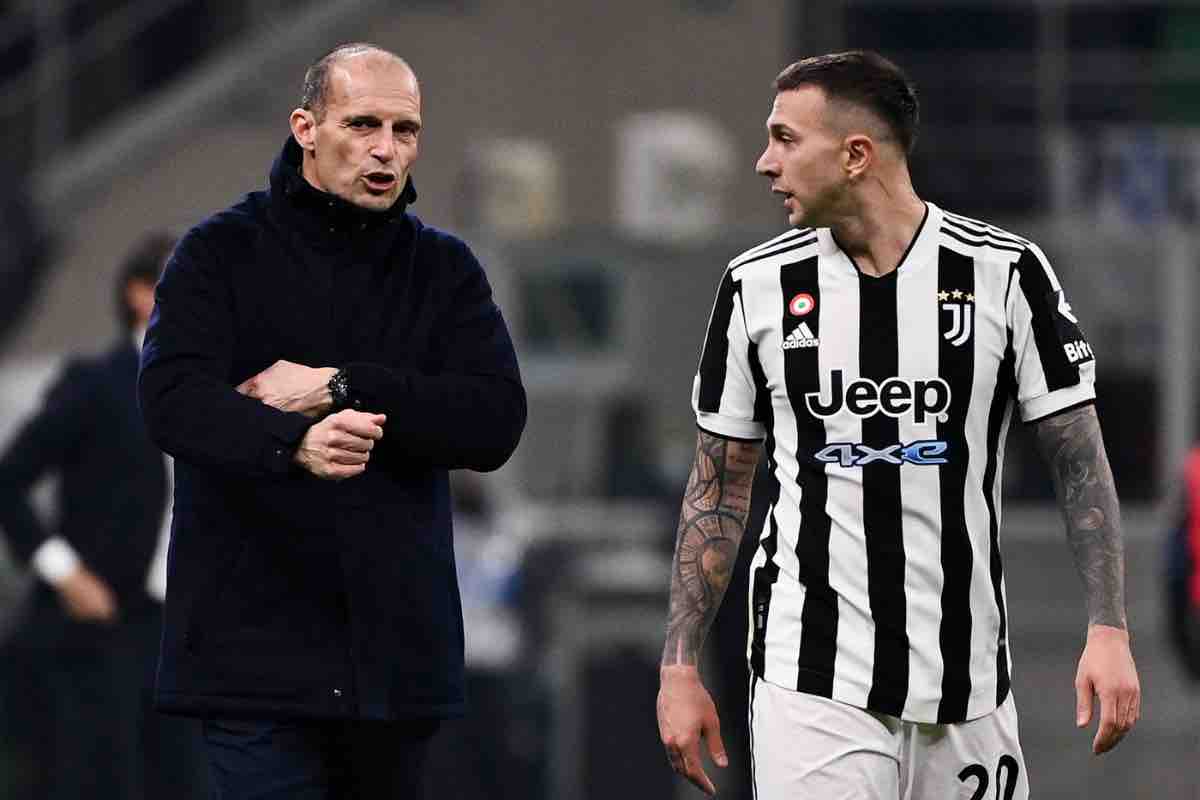 Juve pronta a riaccogliere Bernardeschi