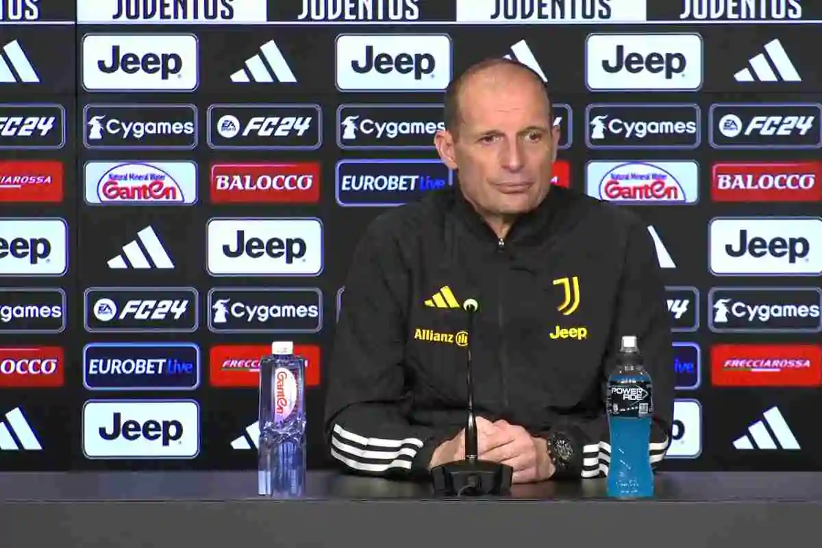 Allegri annuncia le condizioni di Chiesa e Rabiot in conferenza