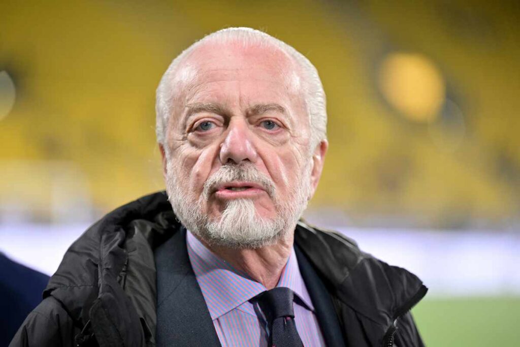 De Laurentiis e il duro attacco a Giuntoli
