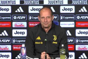 Lazio-Juventus, la conferenza stampa di Allegri