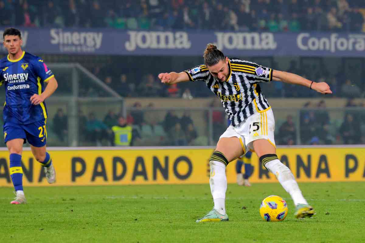 Rabiot si allena ancora a parte