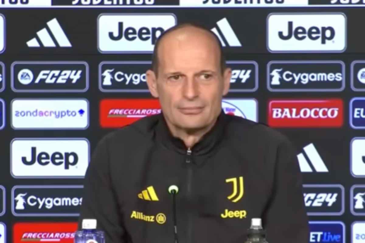 Juventus-Genoa, la conferenza di Allegri