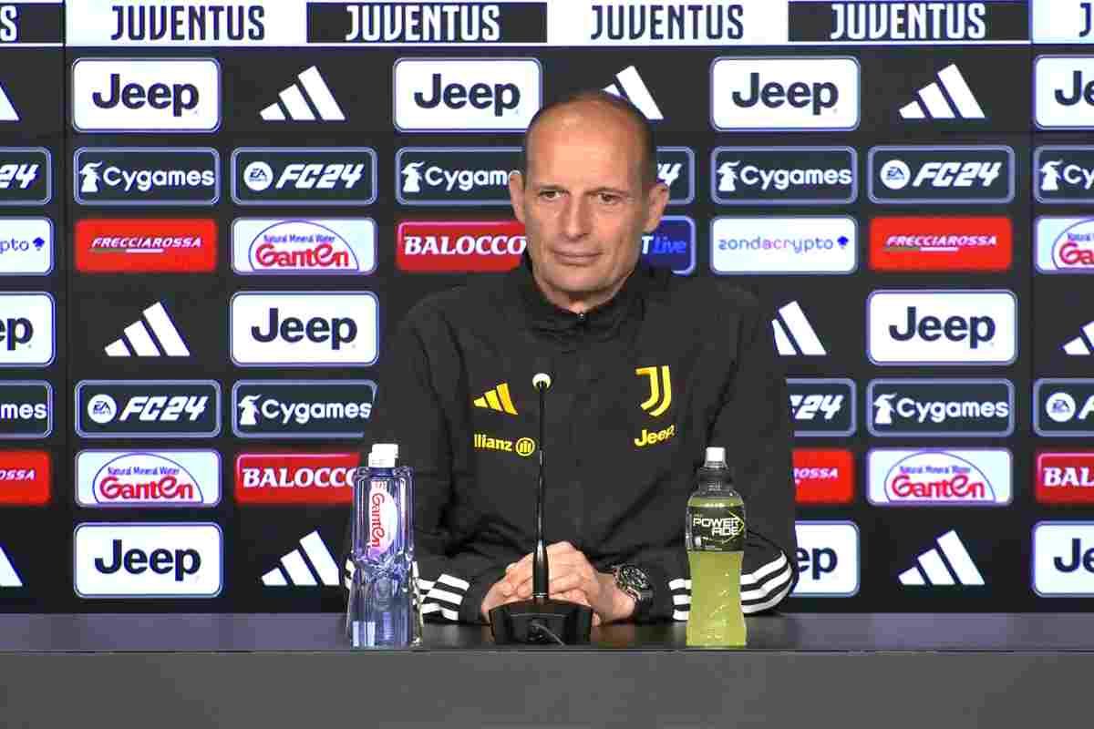 La conferenza stampa di Allegri pre Lazio-Juventus