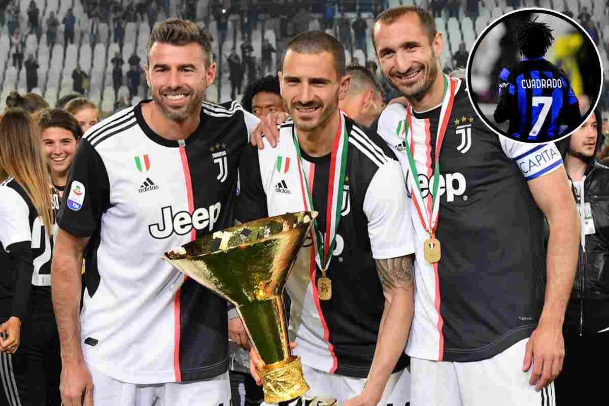 L'ex Juventus ha difeso Cuadrado dopo quanto successo nella festa scudetto dell'Inter