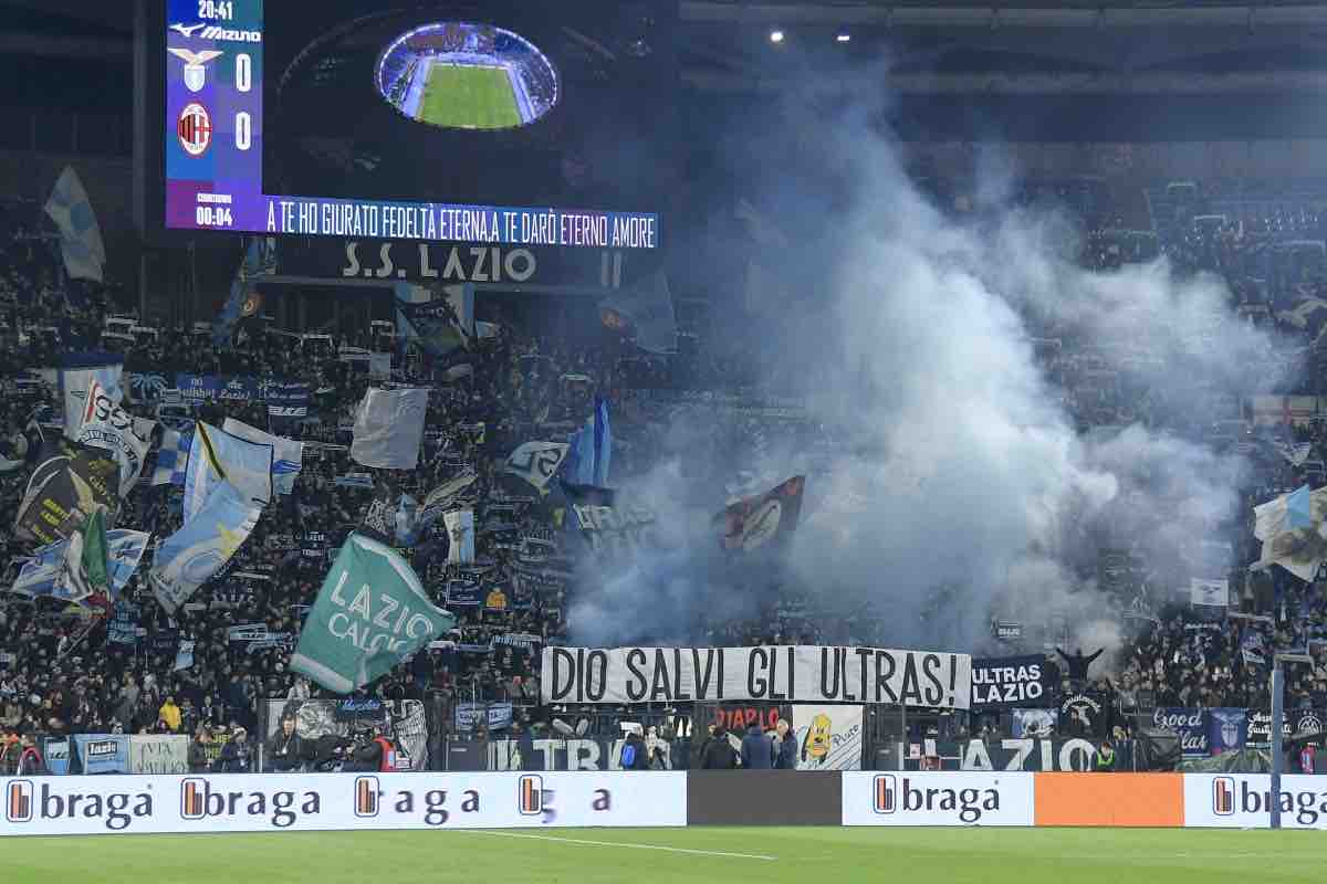 Curva Nord della Lazio verso la squalifica